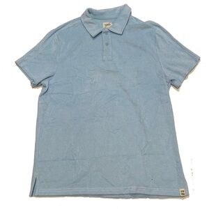 L / Fair Harbor Light Blue Polo Shirt